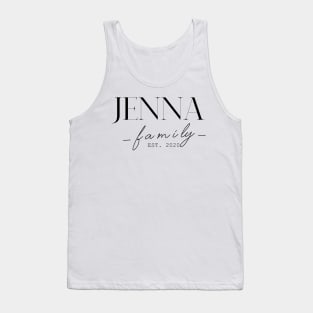 Jenna Family EST. 2020, Surname, Jenna Tank Top